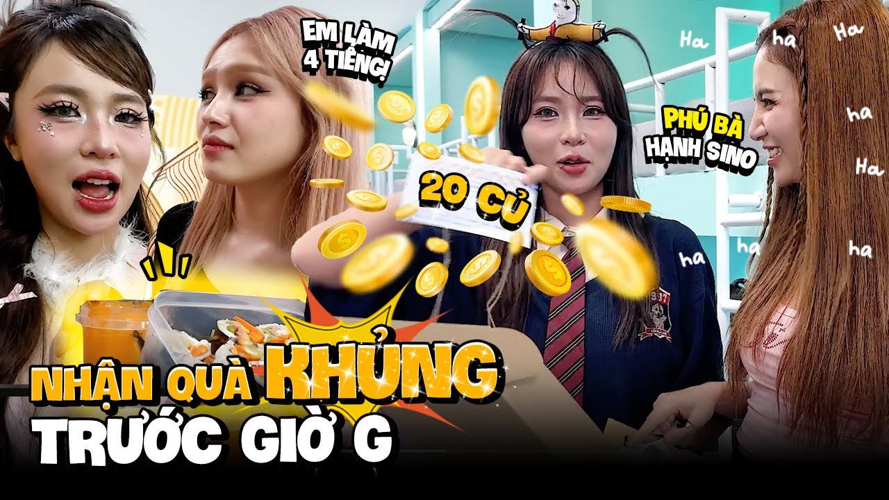 MisThy shock khi nhận món quà khủng từ chị Hạnh Sino. Xoài Non dạy chị đẹp Ngọc Thanh Tâm làm nũng!?