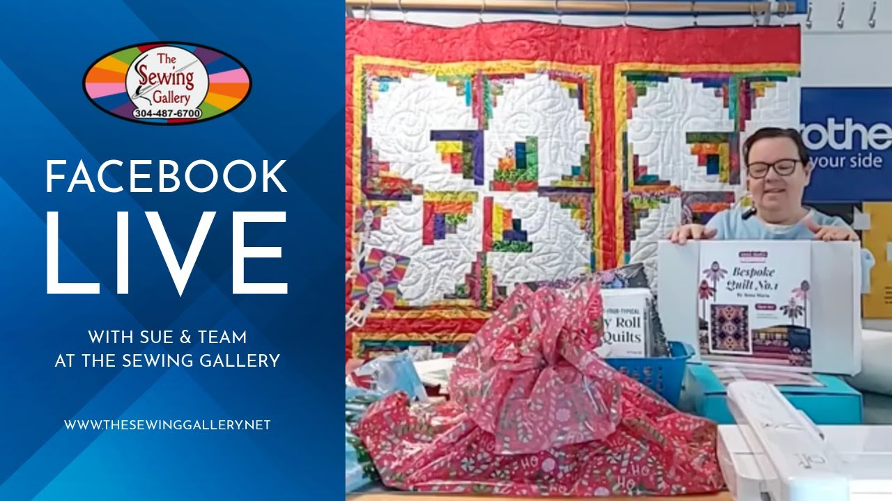 Facebook Live November 20, 2025 | New Fabrics & Quilting Supplies at The Sewing Gallery, WV