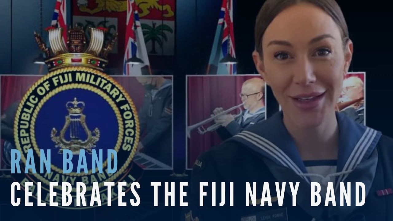 RAN Band celebrates the Republic of Fiji Navy Band's anniversary