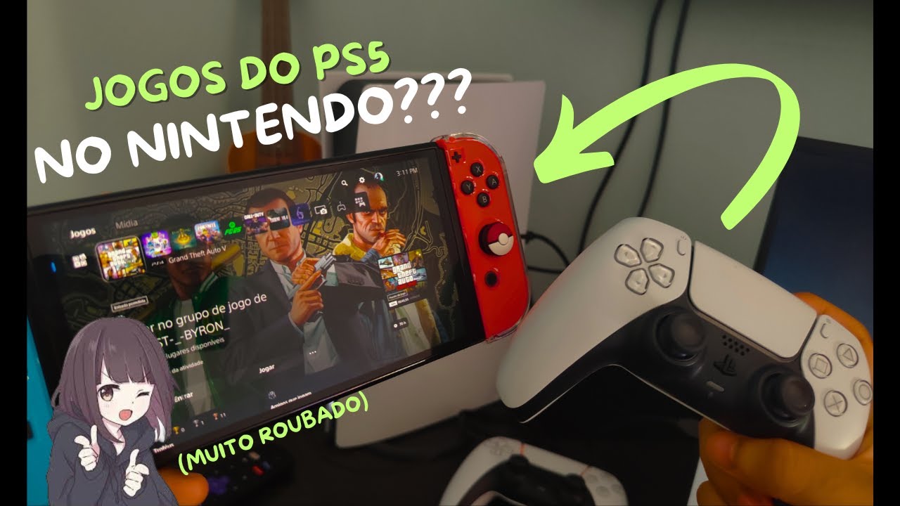 JOGANDO JOGOS DE PS5 NO NINTENDO (como assim??)