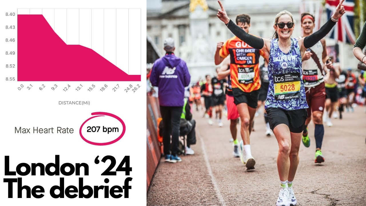 London marathon '24 - the debrief. Race stats, what went well and what MUST go better next time!