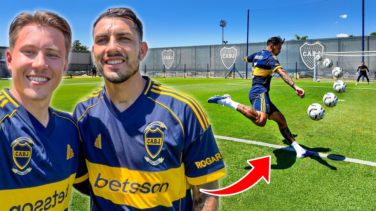 I Trained with Boca Juniors&hellip;
