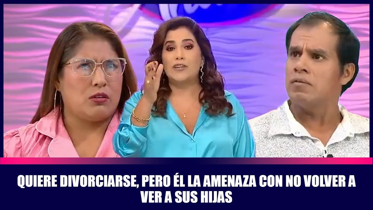 Quiere divorciarse, pero él la amenaza con no volver a ver a sus hijas | Andrea