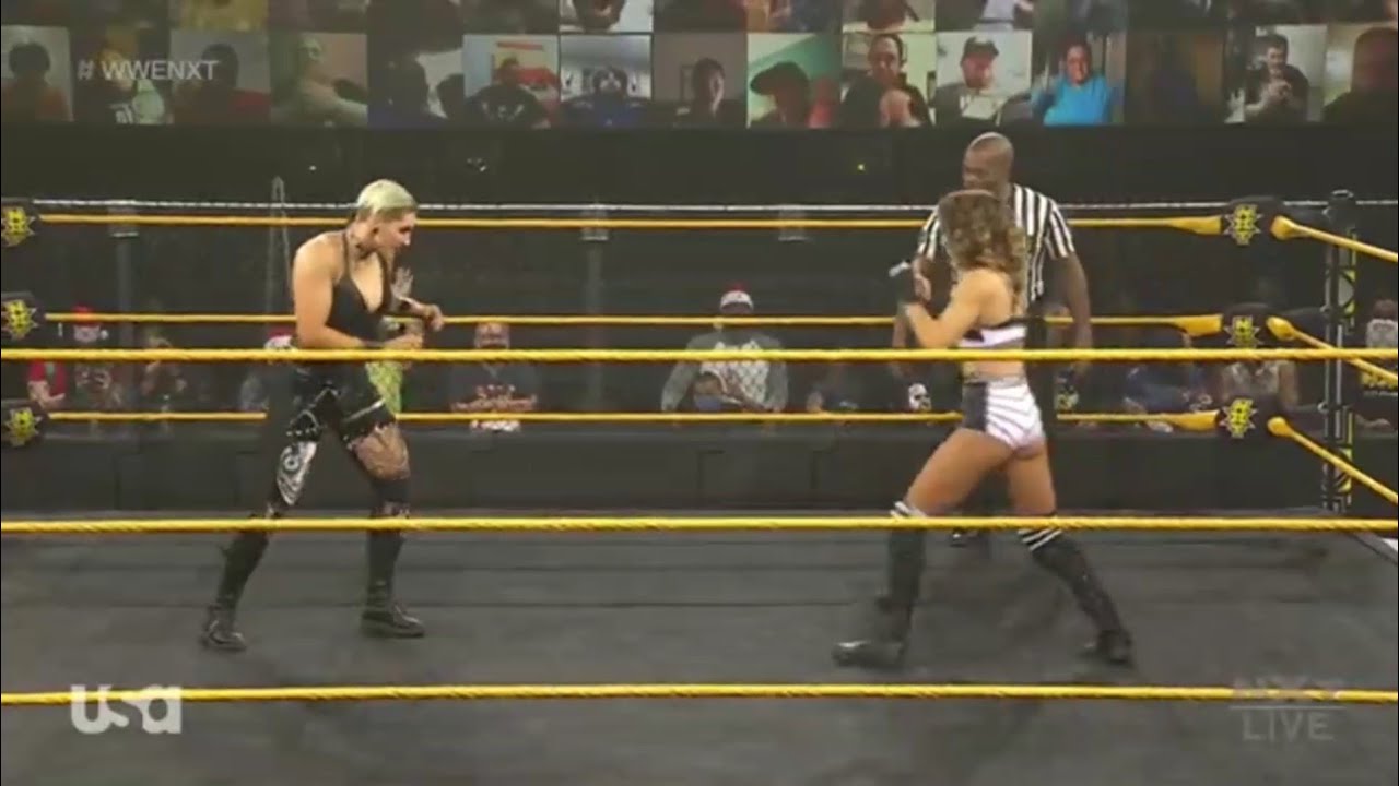 Rhea Ripley Vs Dakota Kai - WWE NXT 23/12/2020