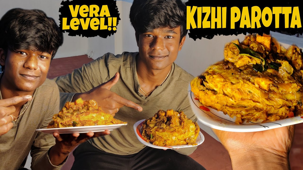 Kizhi parotta - special KERALA dish!!! | juicy tender Kizhi parotta