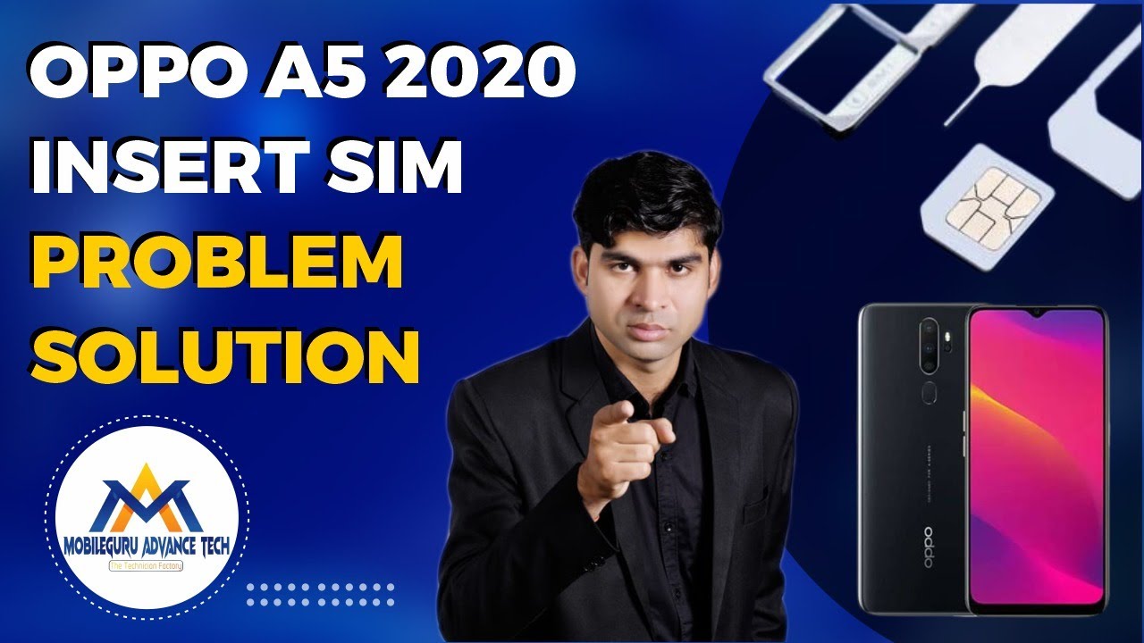 Oppo A5 2020 Insert Sim Problem Solution || Oppo A9 2020 Insert Sim Problem Solution ||
