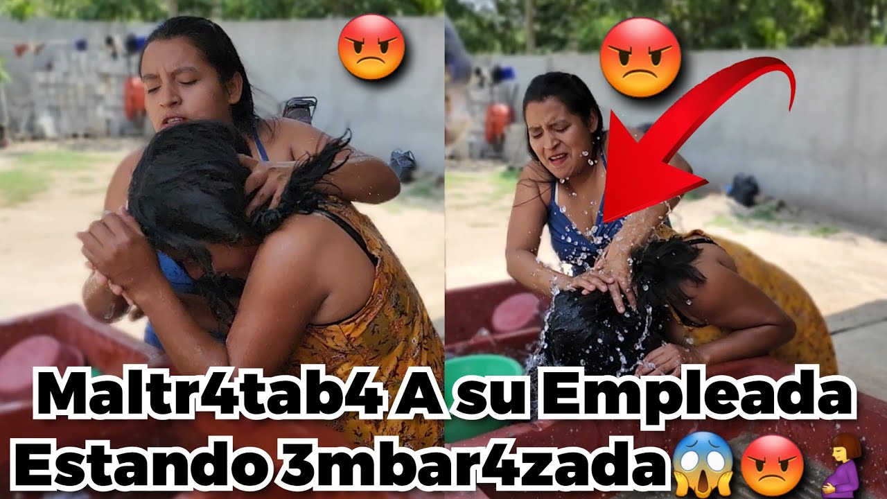 M9ltrat4ba a Su Sirvi3nt4😡Y Queria rob4rle el Bebe que Esp3raba😱