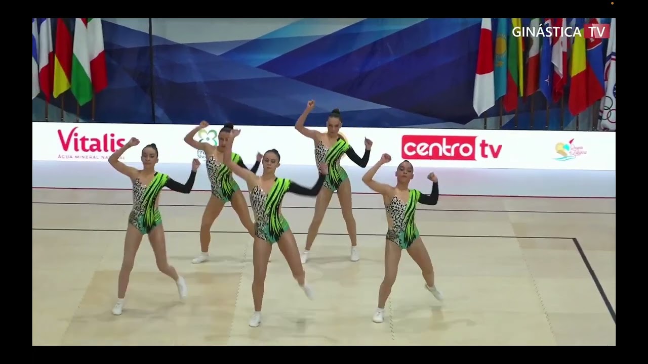 PORTUGAL (POR A4G) - AG GROUP qualifications  Aerobic gymnastic Fig open 2024, CANTANHEDE