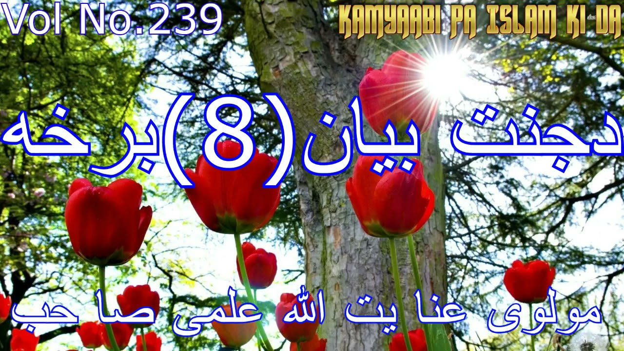 دجنت بیان8برخه مولوی عنا یت الله علمی صا حب