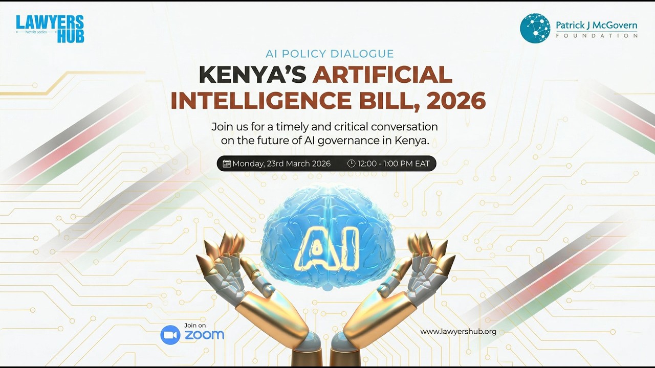 AI Policy Dialogue: Kenya's Artificial Intelligence Bill, 2026
