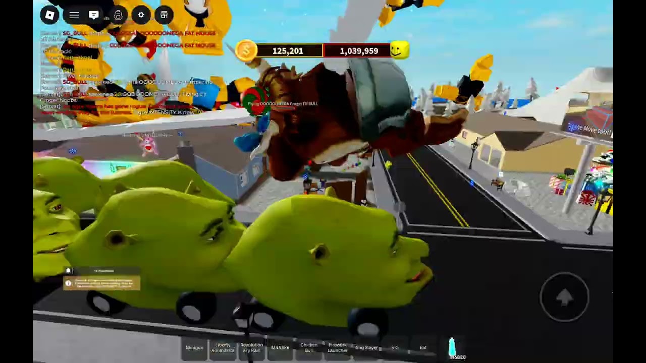 Shoot And Eat Noobs  New Year Event!!  HAPPY NEW YEAR TO YOU ALL!
