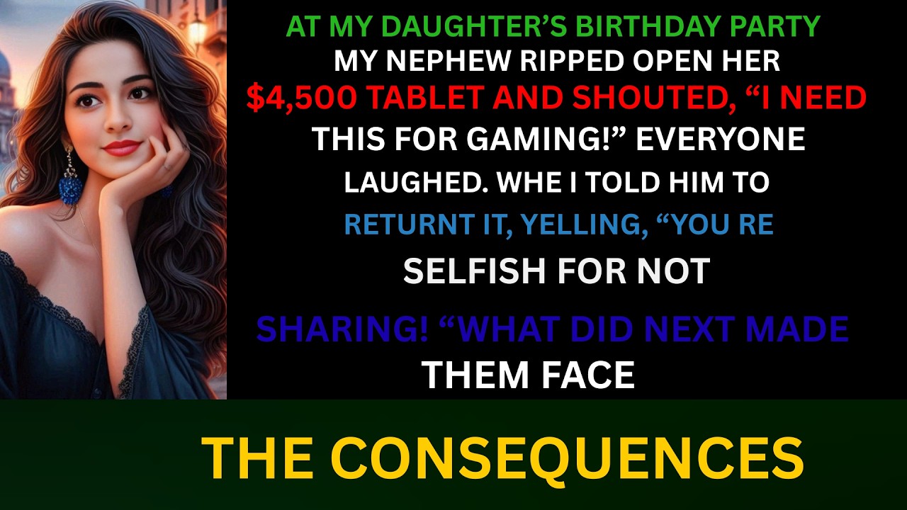 My Dad Smashed My Daughter’s $4500 Birthday Tablet — I Took Public Revenge! Family Drama