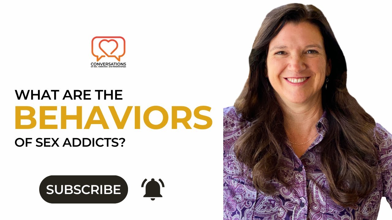 What are the behaviors of sex addicts?