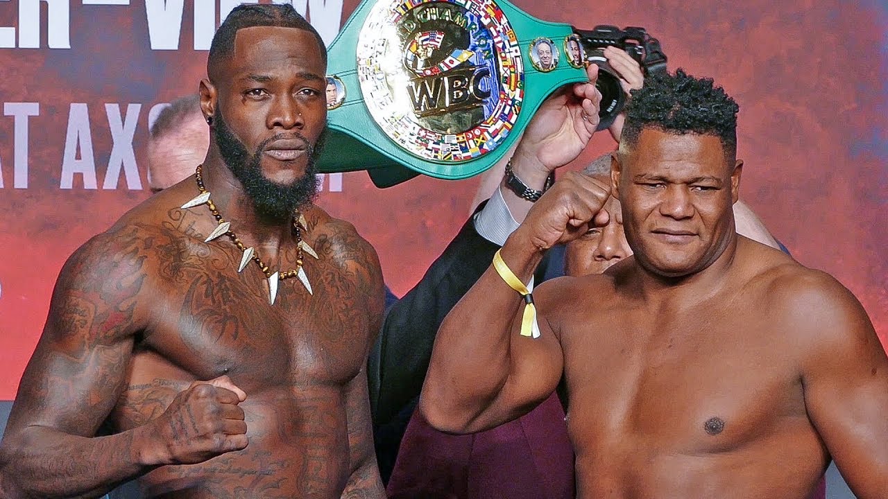 Deontay Wilder vs. Luis Ortiz II - FULL WEIGH IN & FINAL FACE OFF | Fox PBC Boxing