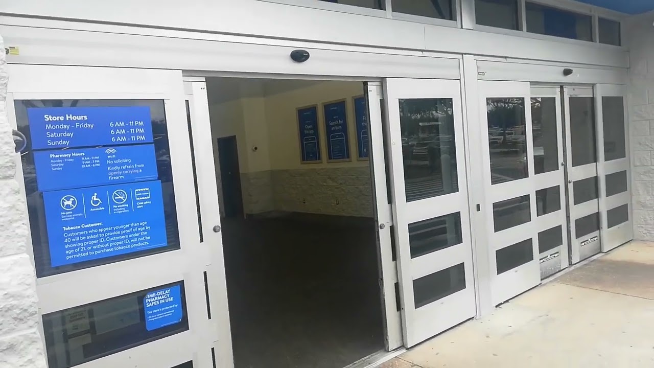 Stanley Automatic Doors at Walmart - Valrico, FL