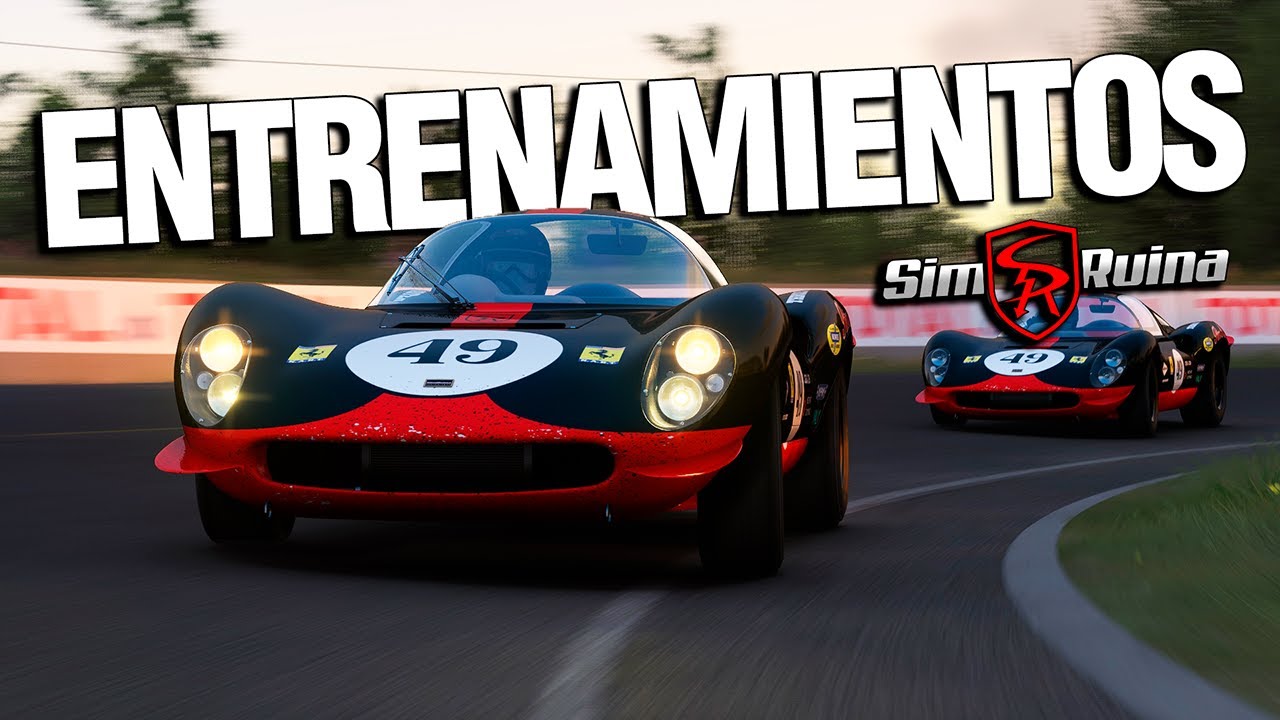 ENTRENAMIENTOS #1 LE MANS CLASSIC con SIMRUINA | !IG !Redes !Thrustmaster