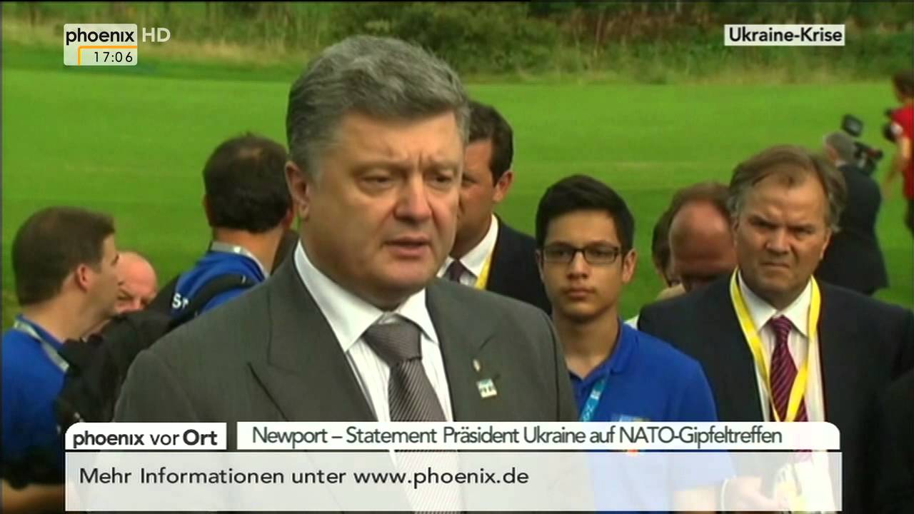 Waffenruhe: Poroschenko zur Einigung am 05.09.2014