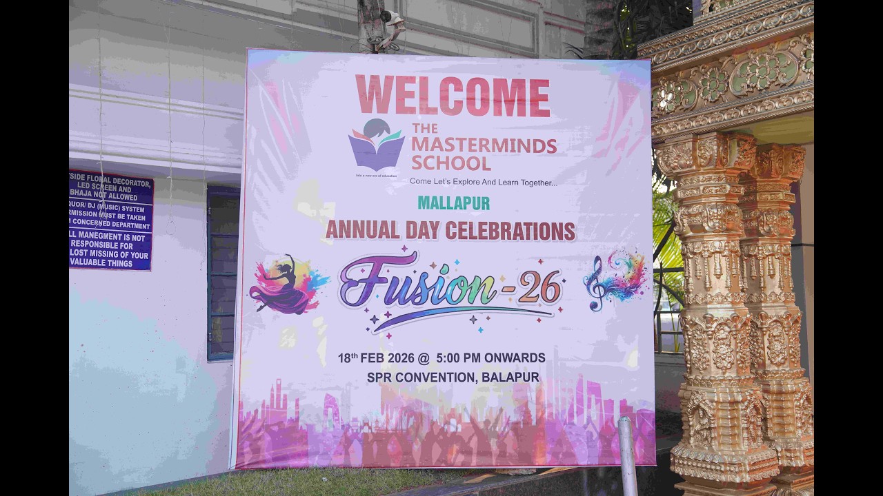 TMMS MALLAPUR ANNUAL DAY CELEBRATIONS -FUSION-26@18TH FEB 2026-PART -1