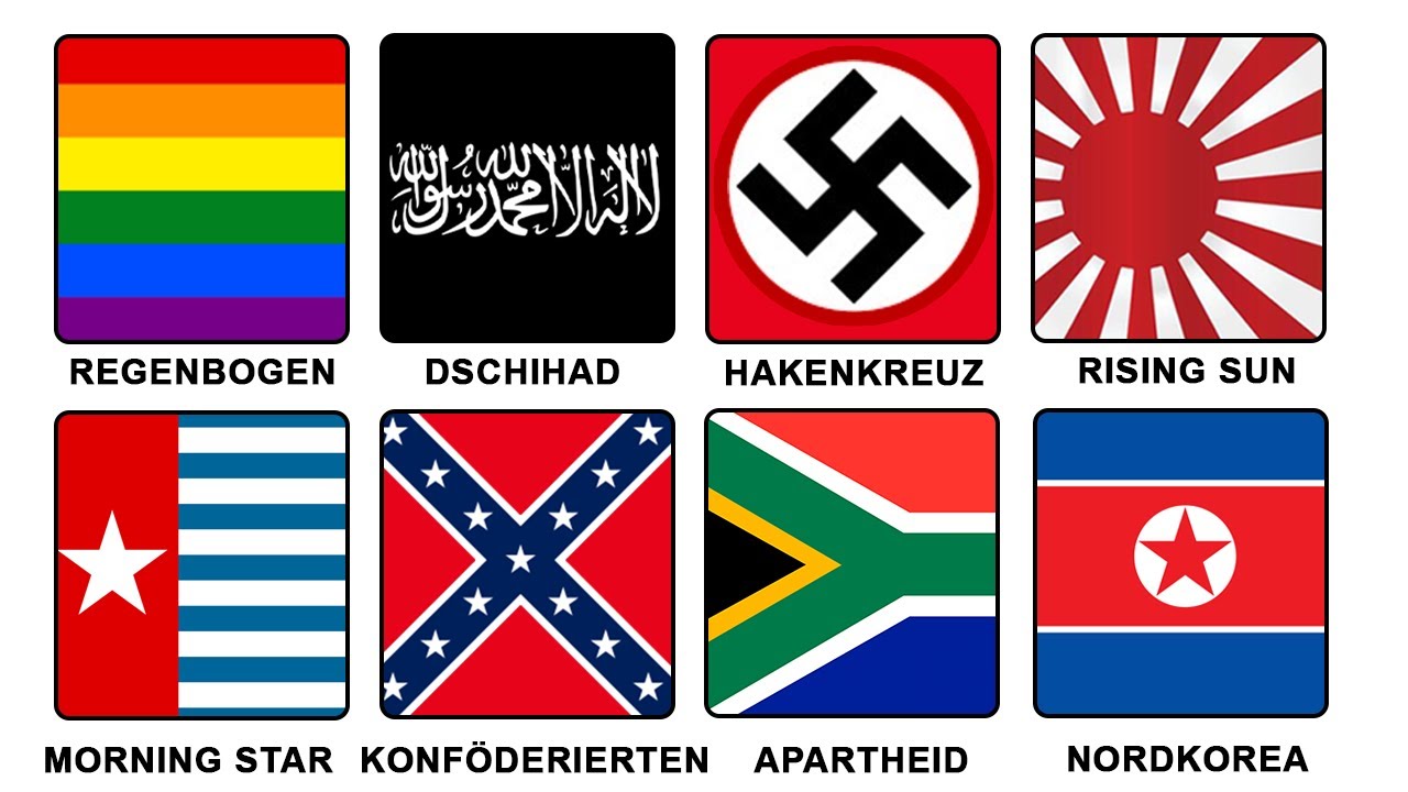 Die umstrittensten Flaggen erklärt in 9 Minuten