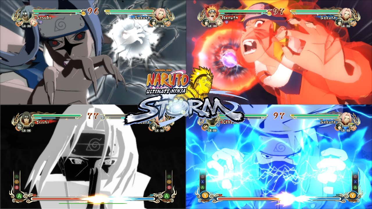 All Ultimate Character Naruto: Ultimate Ninja Storm 1