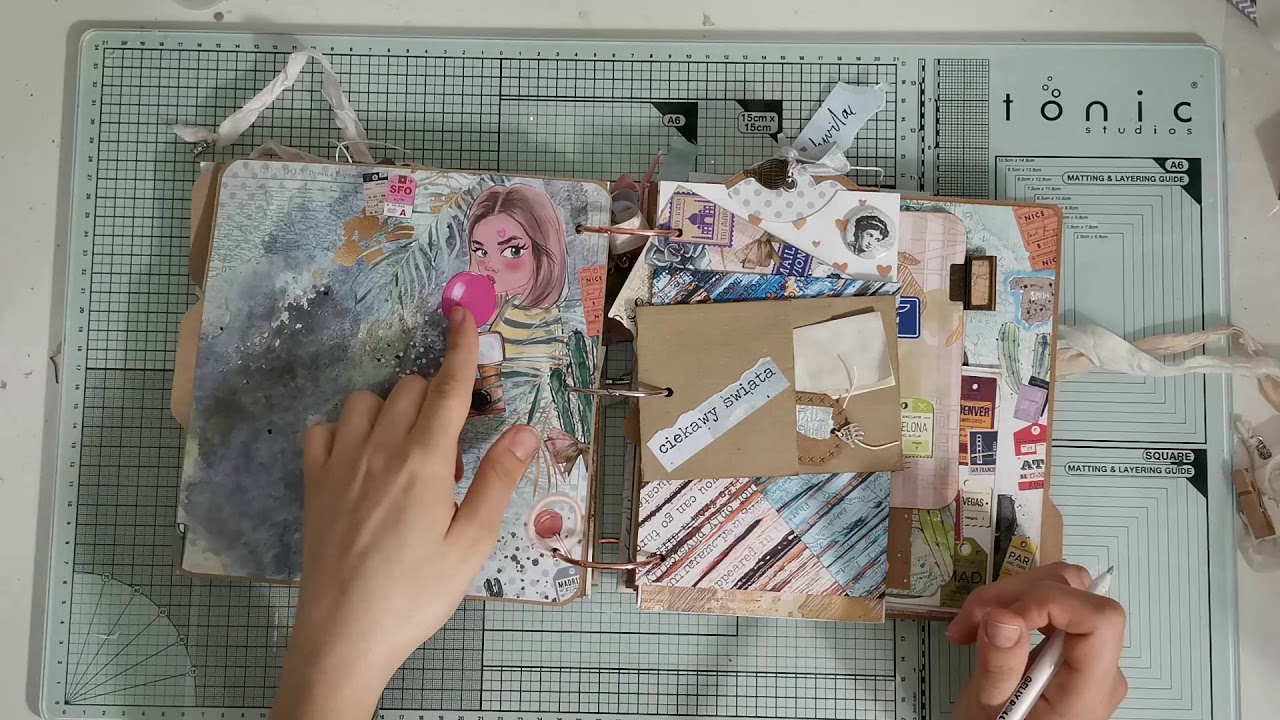 Album Scrapbooking Na Kołach Beautiful Journey ZoJu Design