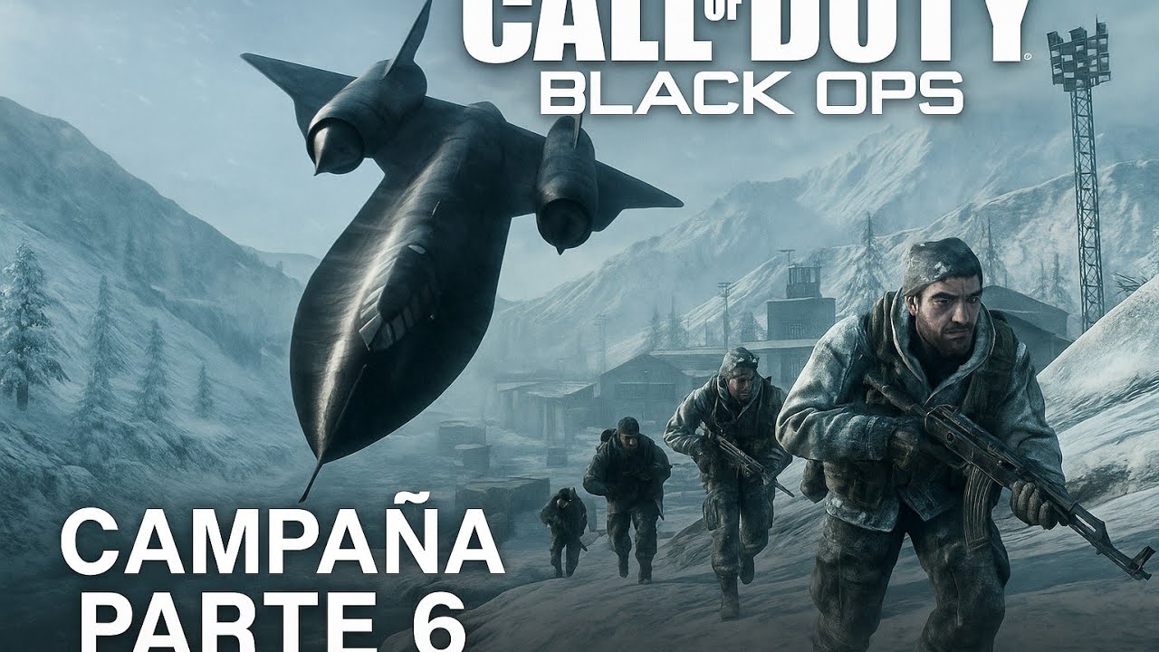 ✈️ CONTROLANDO el SR-71 | Blackbird en WMD Call of Duty Black Ops – Campaña Parte 6 😱🔥