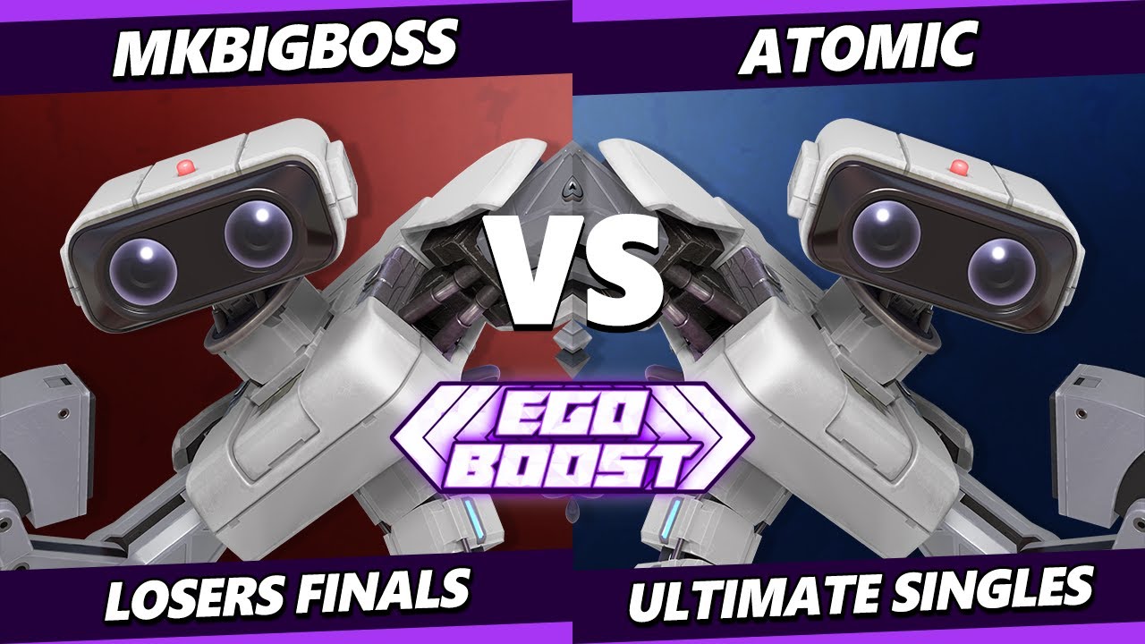 EGOBOOST Losers Finals - Atomic (ROB) Vs. MKBigBoss (ROB) Smash Ultimate - SSBU