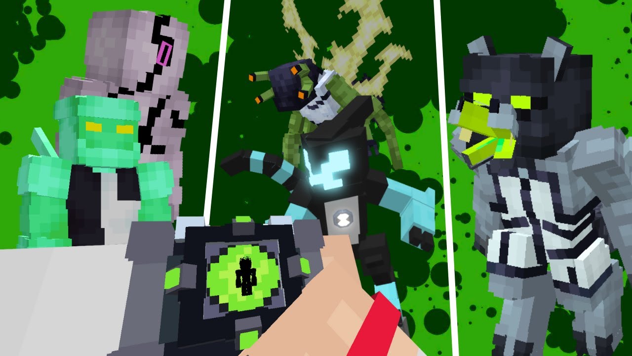 MİNECRAFT Gravestone: Herotime! | YENİ ÇIKAN BEN 10 MOD TANITIM