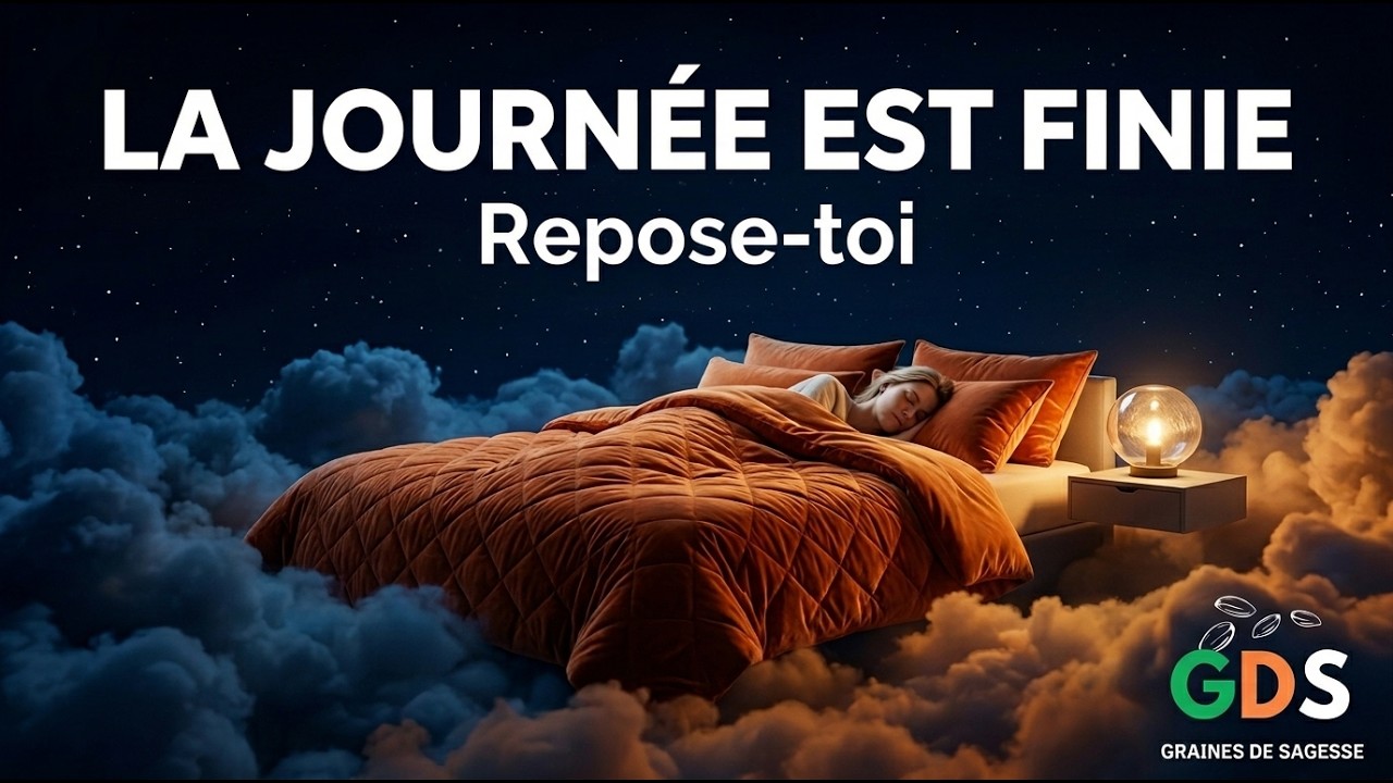 TERMINE TA JOURNÉE EN PAIX AVEC DIEU 🌙 | Belle Prière du Soir Avant de Dormir