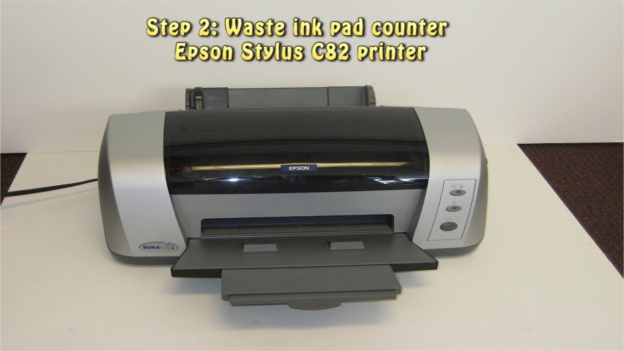 Reset Epson Stylus C82 Waste Ink Pad Counter