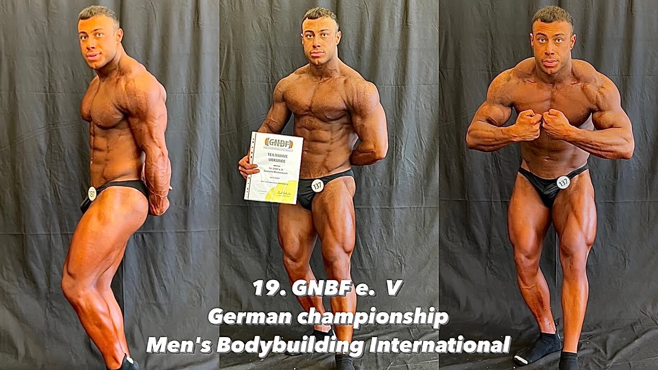 GNBF German championship Men's Bodybuilding International