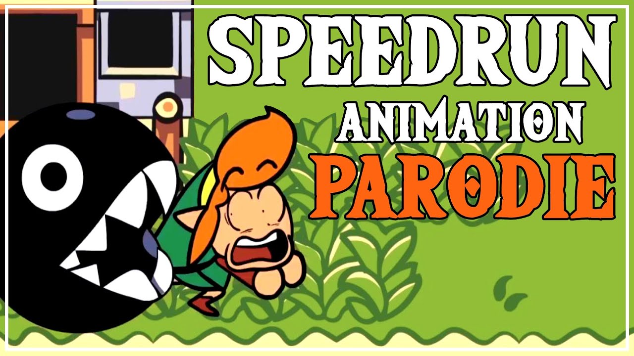 Ein Total Legitimer Link's Awakening Speedrun Cartoon | Zelda Parodie DUB