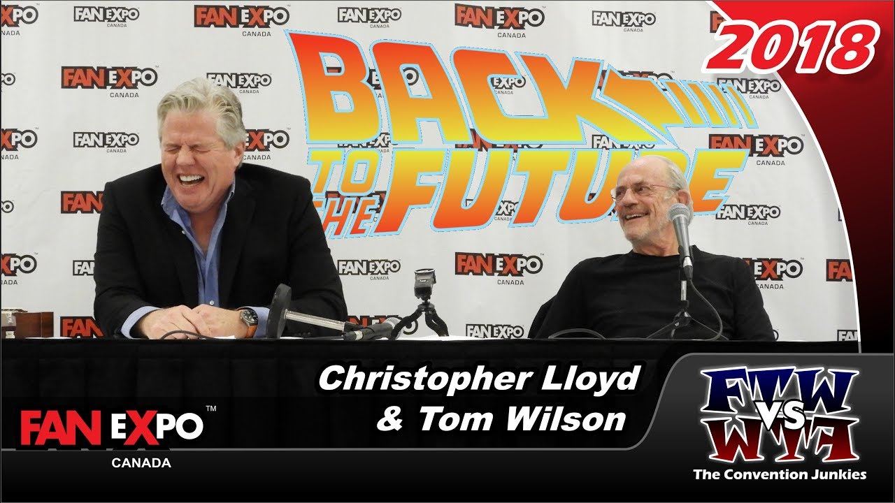 Back to the Future: Christopher Lloyd & Tom Wilson - Fan Expo Canada 2018