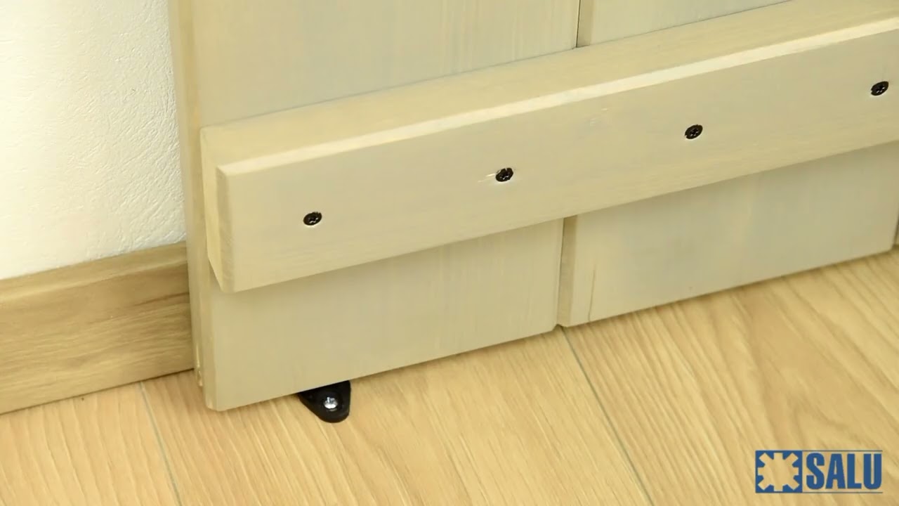 SALU S90 W black - kování pro interiérové dveře