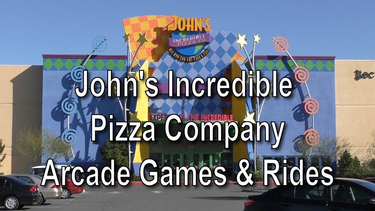 Las Vegas John's Incredible Pizza  Arcade Games & Rides