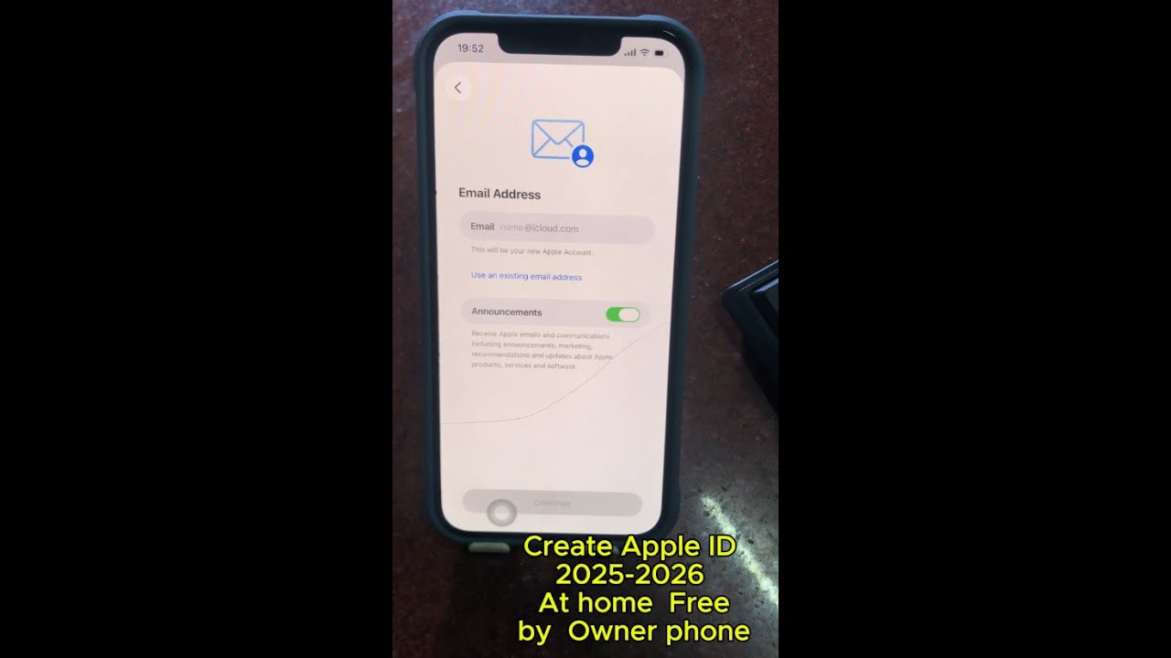 Create Apple ID 2025-2026 At home  Freeby  Owner phone