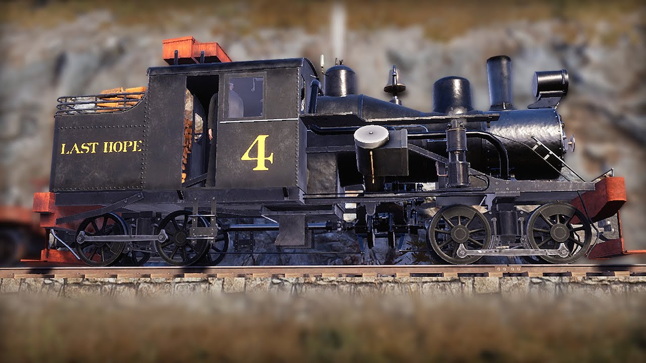 Купите ОГРОМНЫЙ паровоз Heisler Gear Train, чтобы покорить горы в игре Railroads Online!