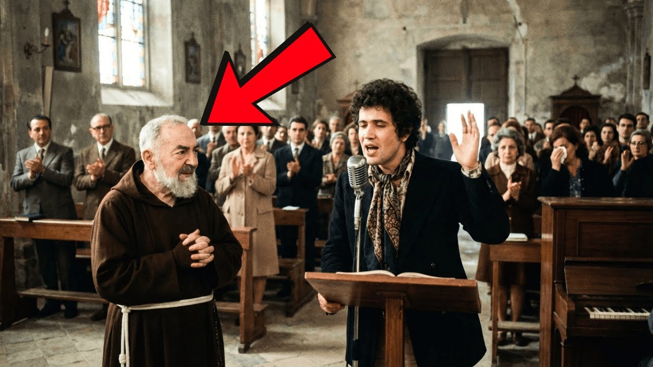 Padre Pio ha Chiamato Lucio a Cantare Nella Sua Chiesa—Quello che ha Cantato ha Impressionato Tutti