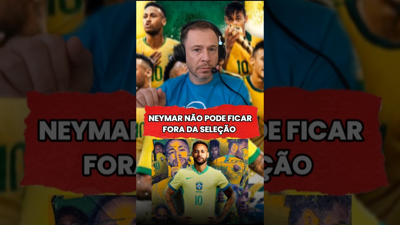 Tiago Leifert sobre Neymar na sele&ccedil;&atilde;o. #neymar #sele&ccedil;&atilde;obrasileira #tiagoleifert #neymarjr #memphis