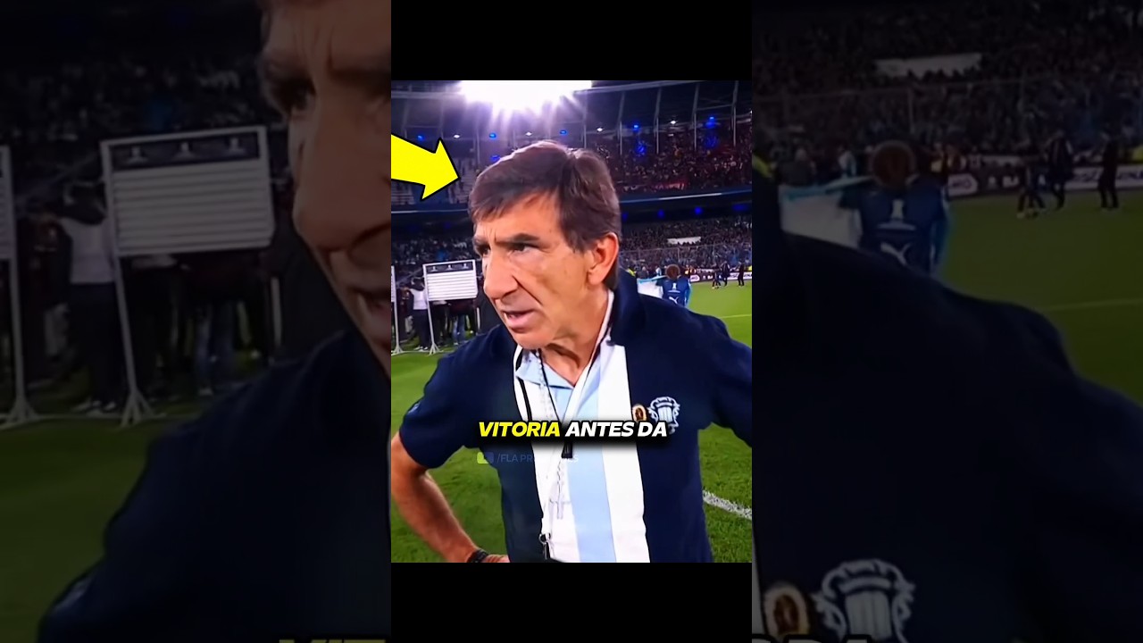 ISSO ACONTECE QUANDO SE CONTA VIT&Oacute;RIA contra o FLAMENGO!😳🔥 #flamengo #futebol #racing