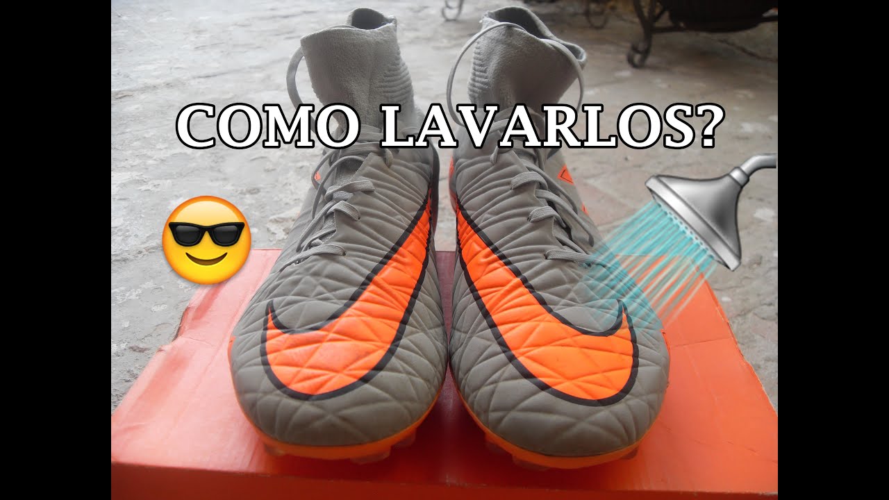 Lava tus botas de fútbol en 4 PASOS SENCILLOS!