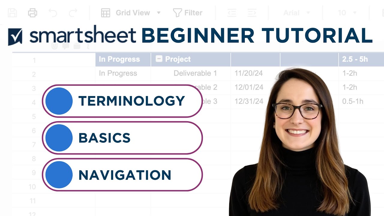 Understand Smartsheet Terminology, Assets, Permissions, and Navigation