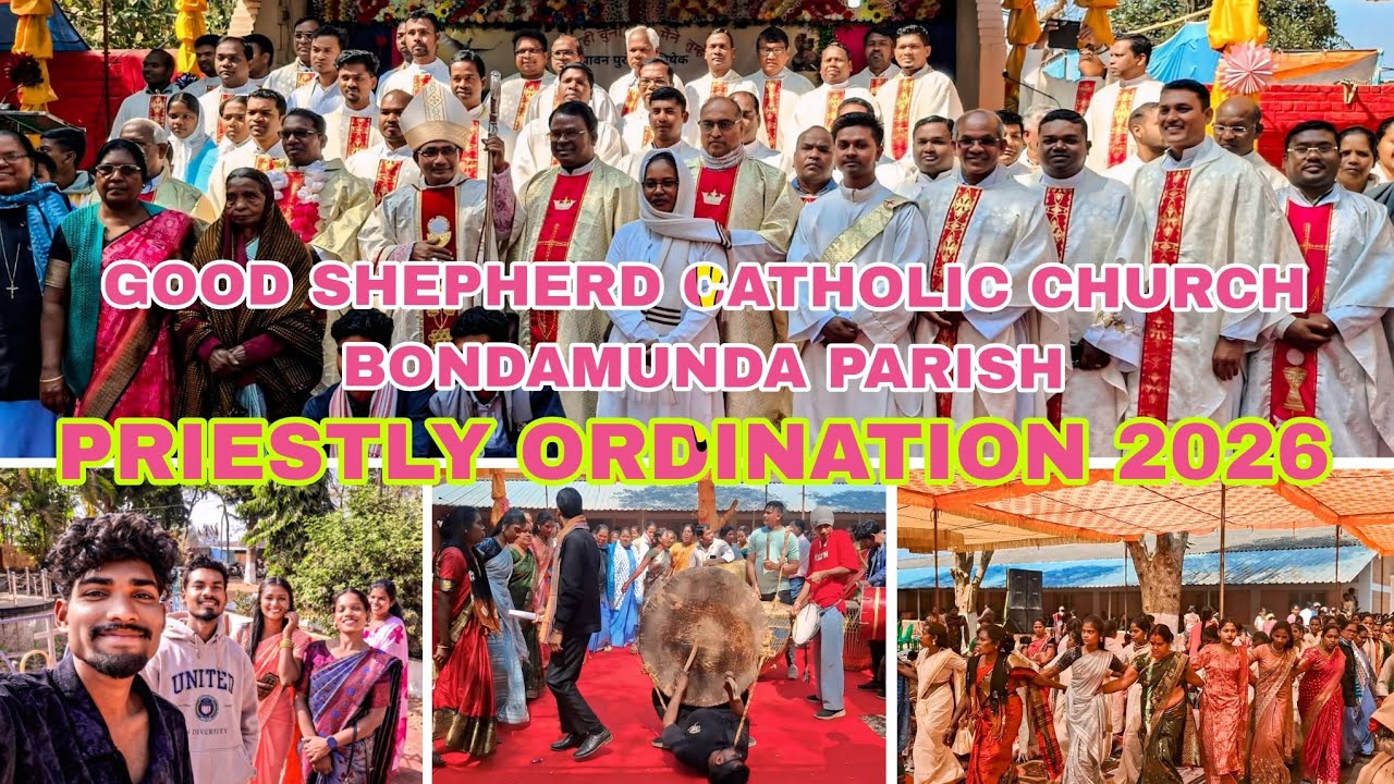 //PRIESTLY ORDINATION OF FR.RABI CHANDRA KANDULNA//AT- BONDAMUNDA PARISH FULL ENJOY ALL OF YOU 2026/