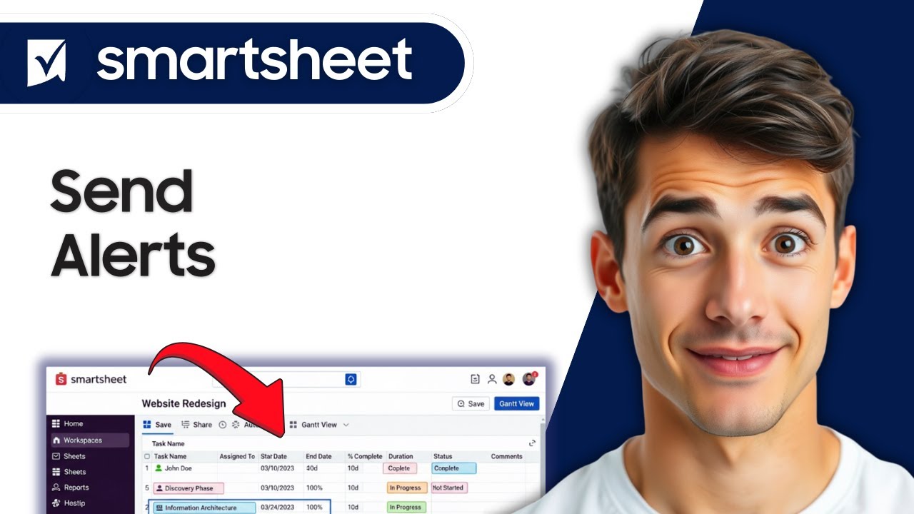How To Alert Someone Automatically In Smartsheet (Easiest Way) (2026 Guide)