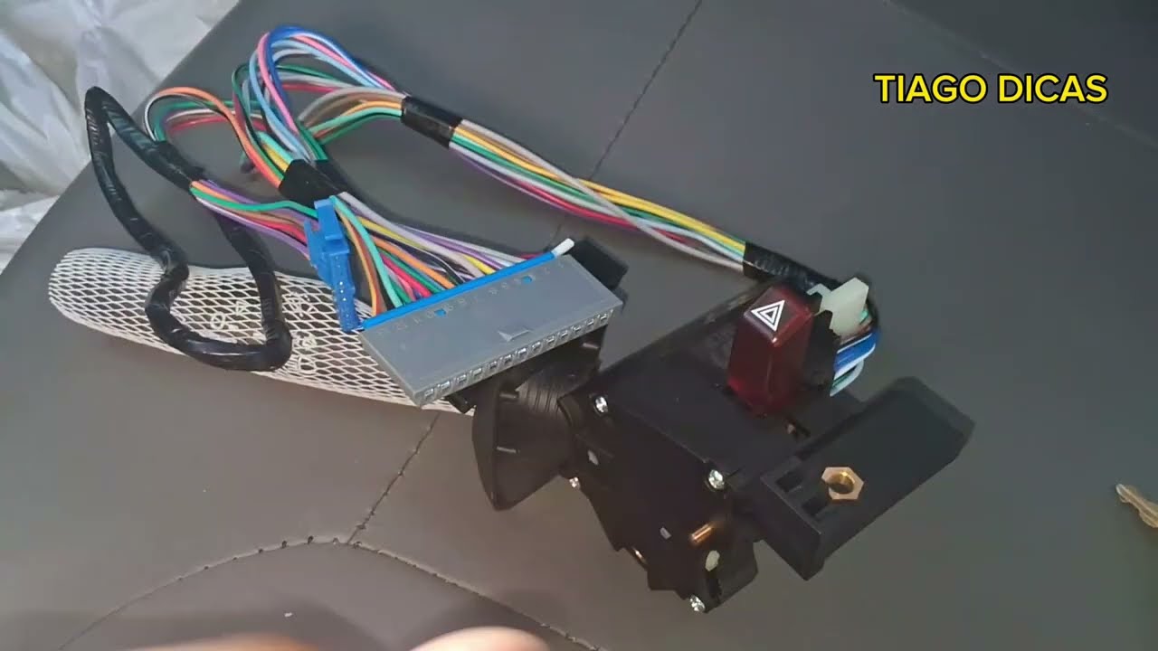 como trocar chave de seta da Chevrolet s10 passo a passo | tocando chave da s10 facil