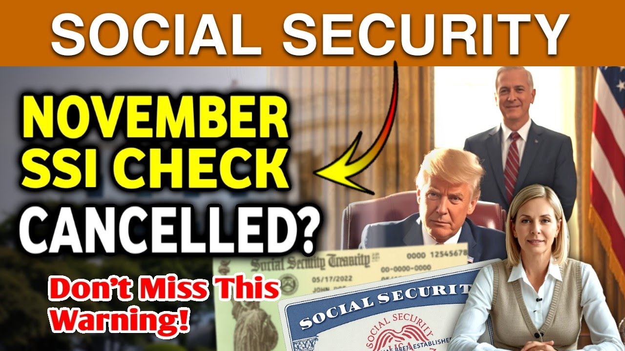 No SSI Payment in November 2025?! Here&rsquo;s the REAL Reason Why & The NEW Schedule | Social Security 