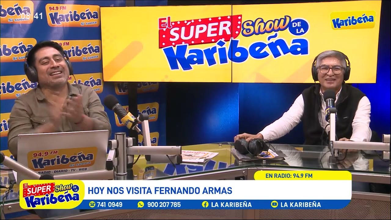 Miguel Moreno y Fernando Armas ponen la alegría | #SuperShow - La Karibeña ❤️‍🔥