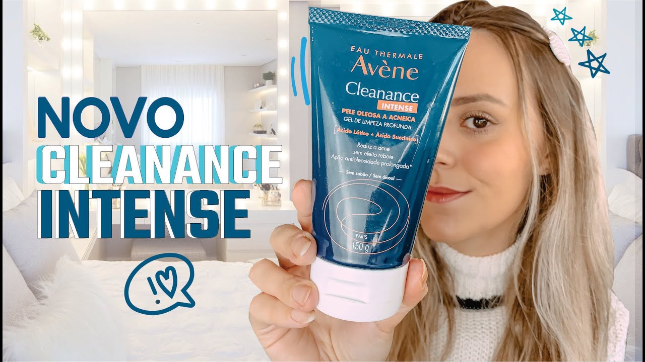 Resenha do NOVO Gel de limpeza CLEANANCE INTENSE pele oleosa e acneica l Avene