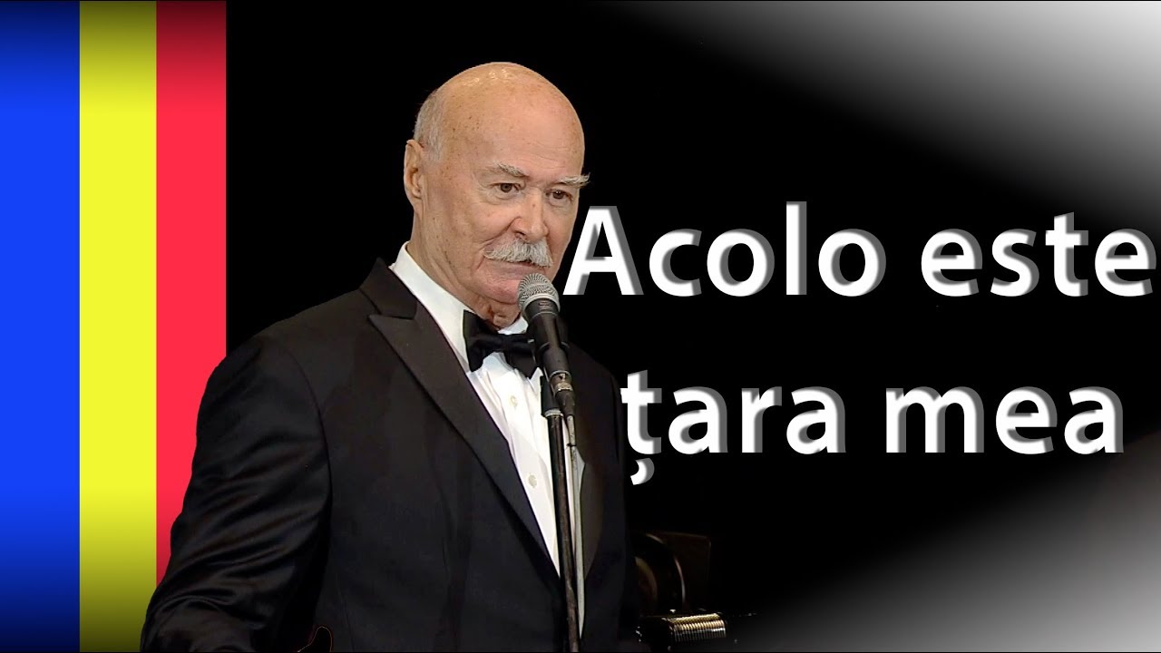Tudor Gheorghe:  Acolo este țara mea !