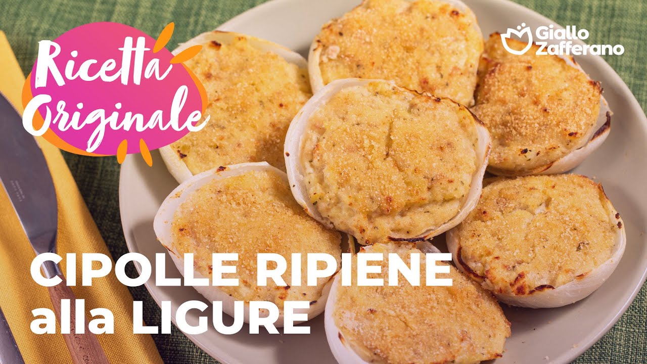 CIPOLLE RIPIENE alla LIGURE - la RICETTA della TRADIZIONE✨🧅